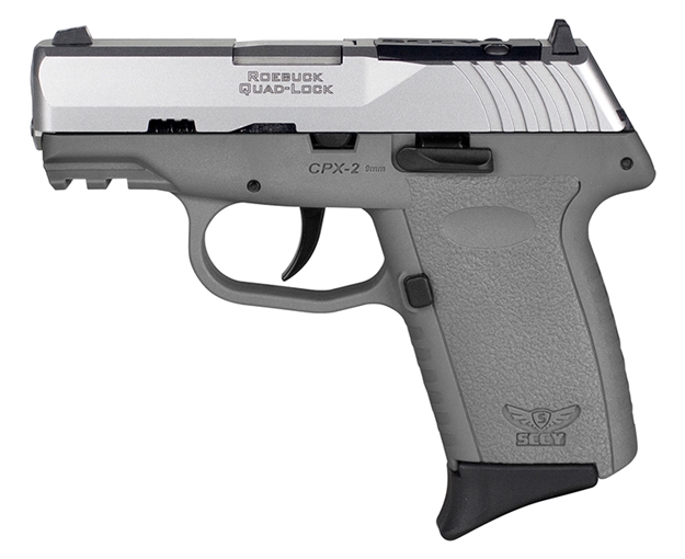 Picture of Sccy Industries Sccy Industries Cpx-2, 9Mm, 3.1" Barrel, NO Safety, Stainless/Sccy Grey, Gen 3, Rdr, 10-Rd CPX-2TTSGRDRG3