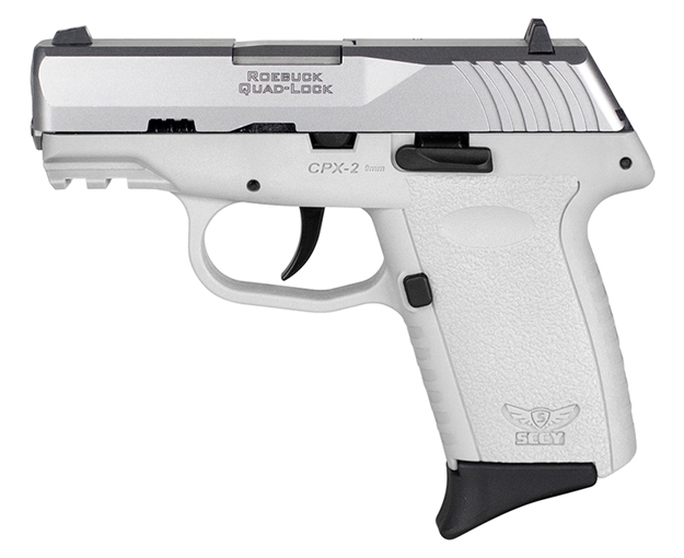 Picture of Sccy Industries Sccy Industries Cpx-2, 9Mm, 3.1" Barrel, NO Safety, Stainless/White, Gen 3, 10-Rd