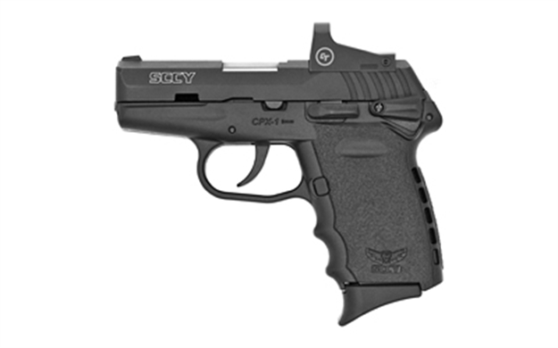 Picture of Sccy Industries Cpx1cbrd Cpx-1 RD 9Mm Luger 3.10" 10+1 Black Nitride Stainless Steel Slide Black Polymer Grip Cts-1500 Red Dot CPX-1CBRD