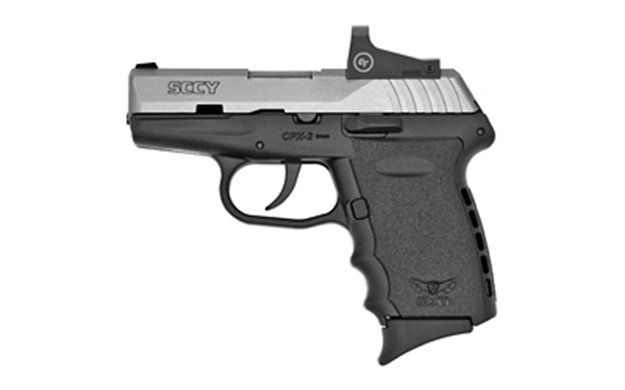 Picture of Sccy Industries Sccy 9Mm 3" Ss/Blk    Reddot Nosfty 10Rd