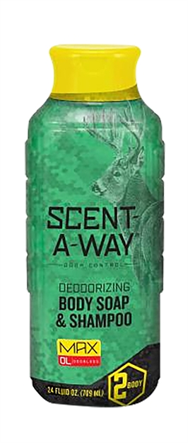 Picture of  Scent-A-Way 07756 Max Green Soap Odor Eliminator Odorless Scent Vegetable Proteins 24 OZ Liquid