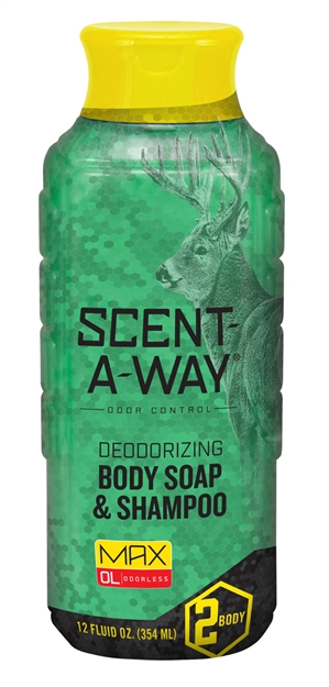 Picture of  Scent-A-Way 07755 Max Green Soap Odor Eliminator Odorless Scent Vegetable Proteins 12 OZ Liquid