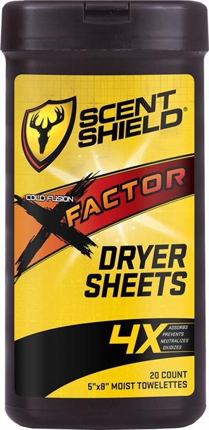 Picture of Scent Blocker Shield Dryer Sheets Silver Shield 20Ct<