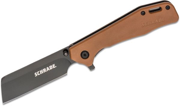 Picture of Scharde Ultra Glide Folder 3.25 IN Cleaver Blade Gfn Handle