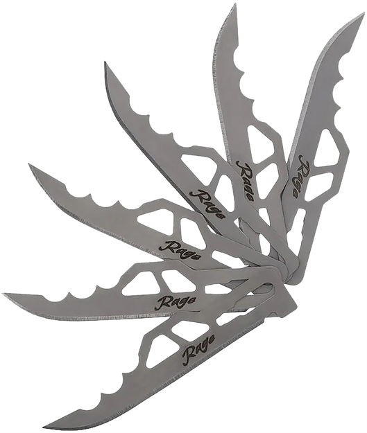 Picture of Bti Tools Enrage 7 Replacement Blades 6 Pack 2.6" Blades 1197652 661120746645