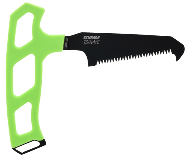 Picture of Schrade Knife Isolate Small Bone Saw 3" T-Handle Sk5 Green 1184040