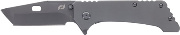 Picture of Schrade Knife Girder 3.25" Folder Tanto Matte Stainless! 1182505
