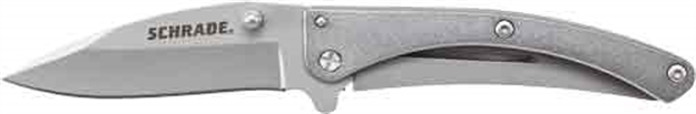 Picture of Schrade Knife Pocket Protector 2.6" Stainless Grey<