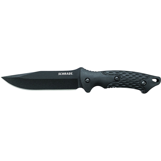 Picture of Schrade Schf30 Fixed 5.0 IN Black Blade Rubber Handle