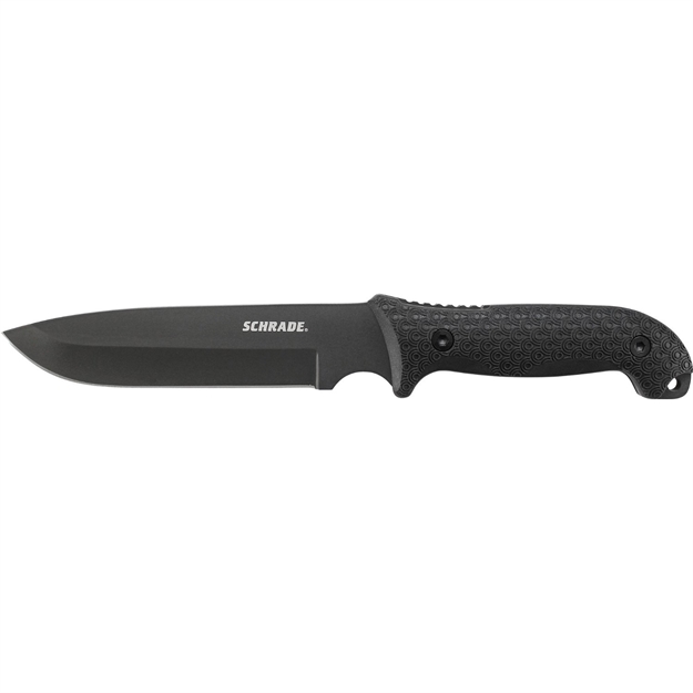 Picture of  Schrade Schf52 Fixed 7.0 IN Black Blade Rubber Handle