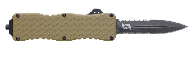 Picture of Schrade Knife Uproar D/A Otf 3" D2 Bayonet Point Fde/Black 1159305