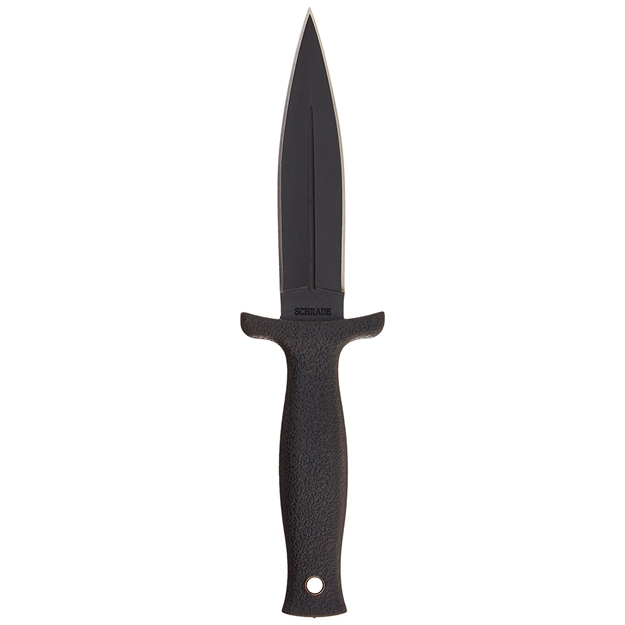 Picture of Schrade Small Boot Knife Spear Point Fixed Blade BK Handle