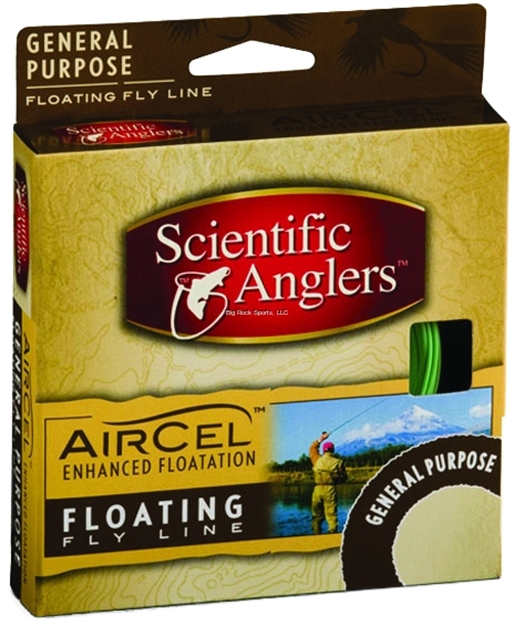 Picture of Scientific Anglers Aircel L-6-F Floating Fly Line Level Light Green