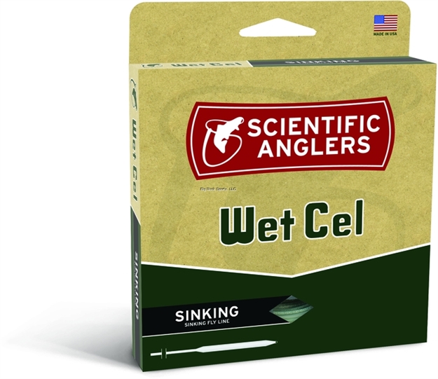 Picture of Scientific Anglers Wetcel WF 5-S Sinking Fly Line Type IV Weight Forward Charcoal