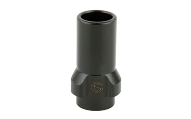 Picture of  Silencerco Ac2607 3-Lug Muzzle Device 9Mm Luger 1/2"-36 Tpi Steel