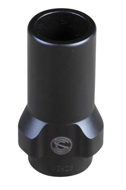 Picture of  Silencerco Ac2609 3-Lug Muzzle Device 9Mm Luger 5/8"-24 Tpi