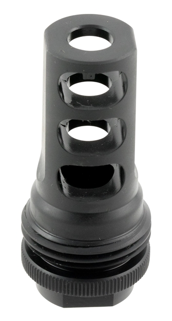 Picture of  Silencerco Ac1282 Asr Muzzle Brake 30 Cal 1/2"-28 Tpi Black
