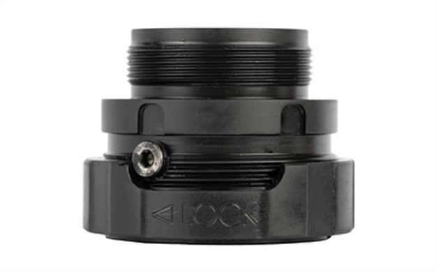 Picture of  Silencerco Ac2632 Asr Alpha Mount Adapter For Omega 9K/Nano Asr/Harvester 300 Black Steel 816413025338