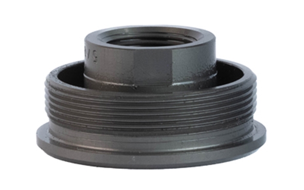 Picture of  Silencerco Ac5321 Bravo Direct Thread Mount Ac669 5/8"-24 Tpi, Black Titanium