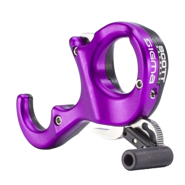 Picture of Scott Archery Sigma Release Black/Purple 3 Finger