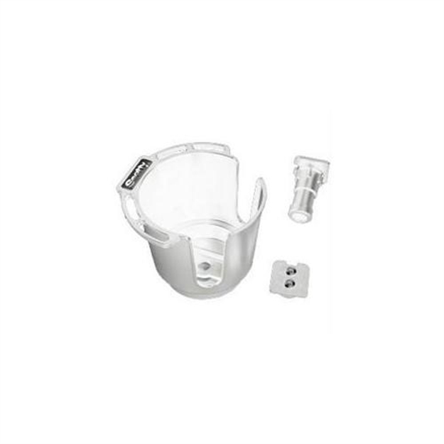 Picture of Scotty Cup Holder W/Rod Hldr Post And Bulkhead/Gnel Mnt Wht