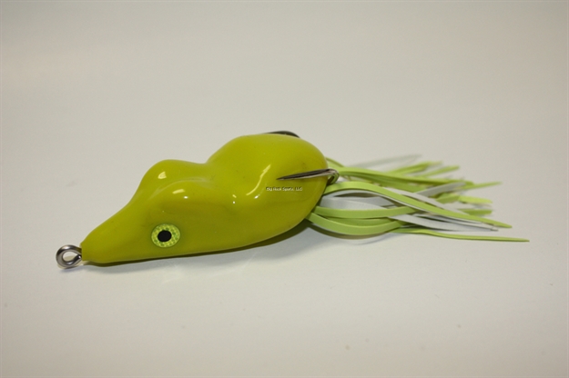 Picture of Scum Frog Bassrat Topwater Frog, 5/16 Oz, Chartreuse