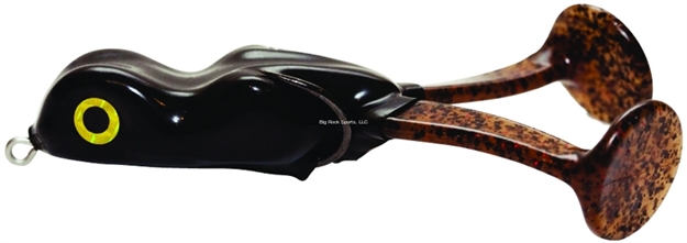 Picture of Scum Frog Bigfoot Topwater Frog, 2 1/2", 3/8 Oz, Black, Floating