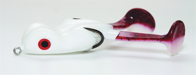 Picture of Scum Frog Little Bigfoot Topwater Frog, 2 1/4", 5/16 Oz, White