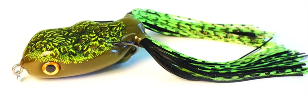 Picture of Scum Frog Pro Series Rattle Topwater Frog, 2 1/2", 1/2 Oz, Green Pumpkin