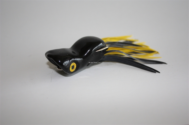 Picture of Scum Frog Tiny Toad Popper Topwater Frog, 3/16 Oz, Black