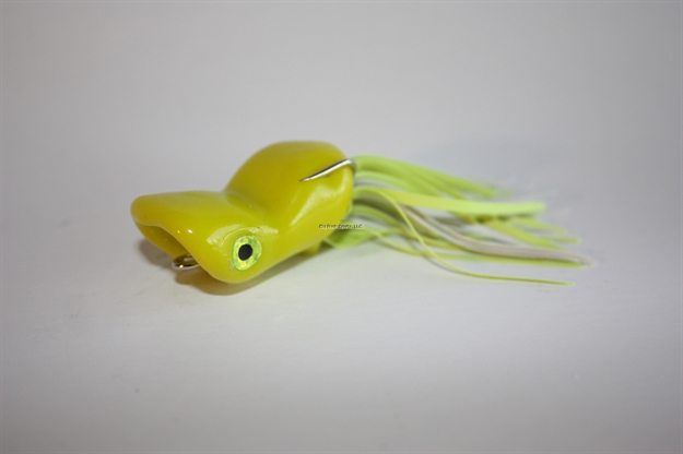 Picture of Scum Frog Tiny Toad Popper Topwater Frog, 3/16 Oz, Chartreuse