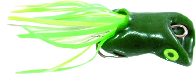 Picture of Scum Frog Tiny Toad Popper Topwater Frog, 3/16 Oz, Green