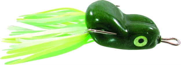 Picture of Scum Frog Tiny Toad Topwater Frog, 3/16 Oz, Green