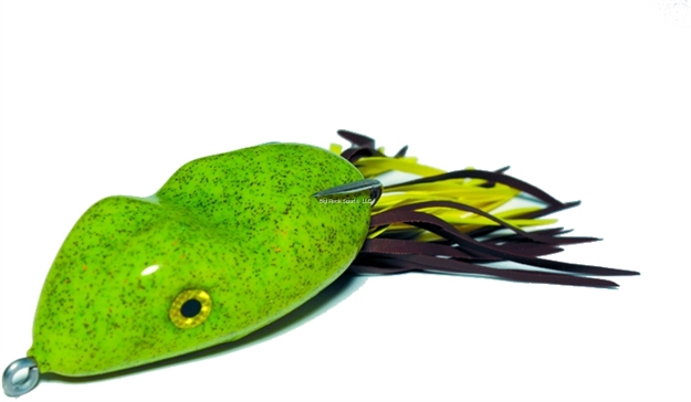 Picture of Scum Frog Topwater Frog, 2 1/2", 5/16 Oz, Pomeroy Mustard W/ Yellow/Brown Skirt