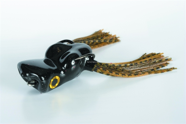 Picture of Scum Frog Trophy Series Popper Topwater Frog, 5/16 Oz, Black