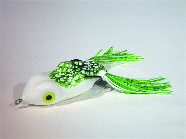 Picture of Scum Frog Trophy Series Topwater Frog, 2 3/4", 5/8 Oz, Natural Black & Green, Floating