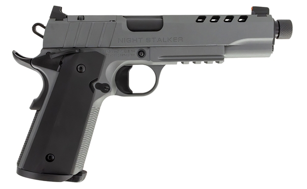 Picture of Sds Imports 1911 Night Stalker 9Mm 5" Threaded Bbl 9Rd Black/Grey 1911NIGHTSTALKERSF9 723551445419