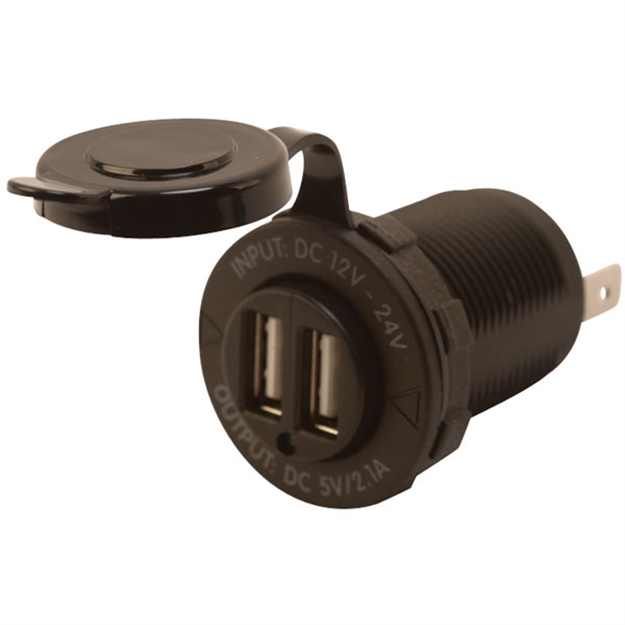 Picture of Sea Dog Double Usb Pwr Sockt