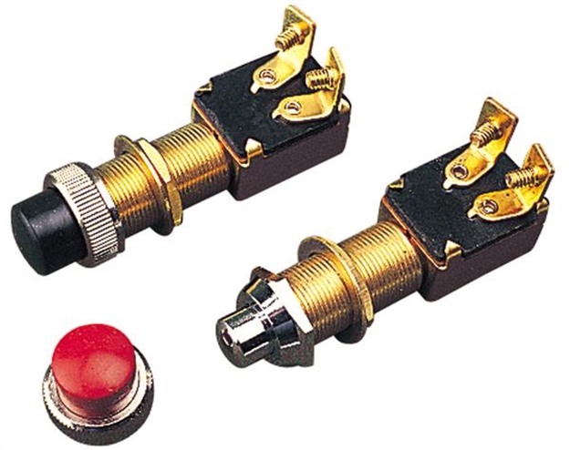 Picture of Sea Dog Push Button Switch Brass