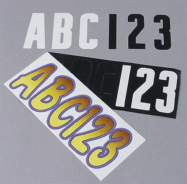 Picture of Sea Sense Block Style Letter Kit Blk 50073820