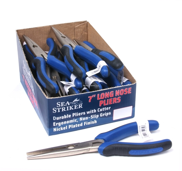 Picture of Sea Striker 7" Needlenose Pliers Nickel Plated 18Pk