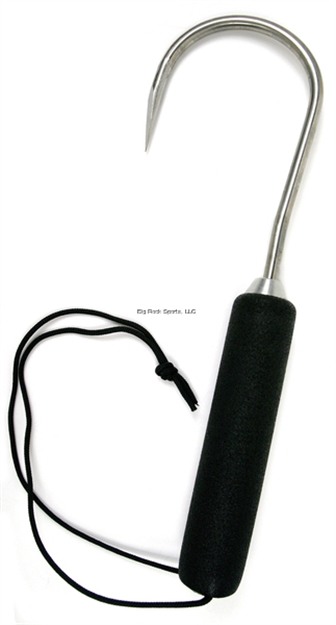 Picture of Sea Striker Aluminum Hand Gaff 2" Stainless Hook 9" Handle W/Lanyard