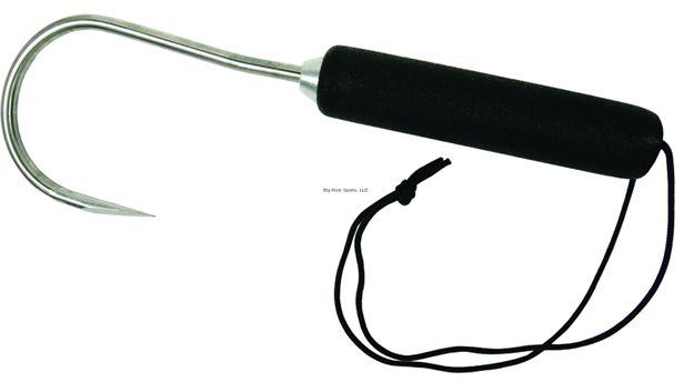 Picture of Sea Striker Aluminum Hand Gaff 3" Stainless Hook 9" Handle W/Lanyard
