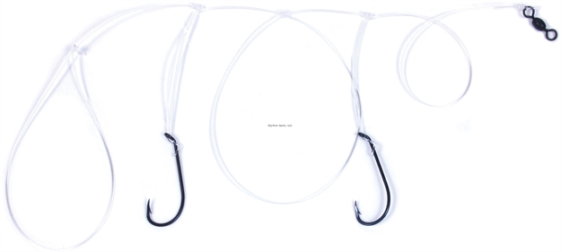 Picture of Sea Striker Blackfish HI LO Bottom Rig #4 Black Virginia Hook W/Swivel