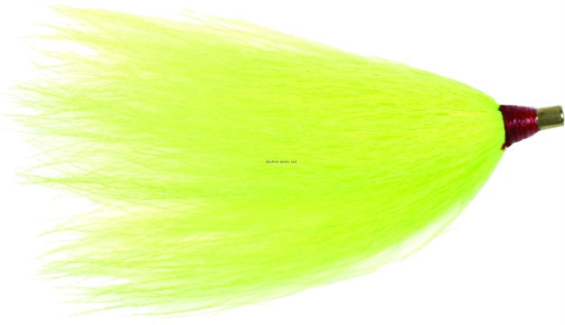 Picture of Sea Striker Bucktail Teaser, 3", Chartreuse, 3/Pack
