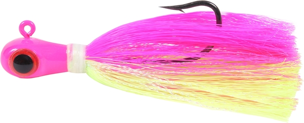 Picture of Sea Striker Bugeye Jig, 2 Oz, Electric Chicken