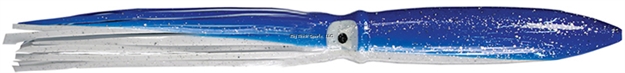 Picture of Sea Striker Bulbhead Squid Skirt, 6", Blue/White, 10/Pack