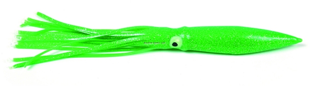 Picture of Sea Striker Bulbhead Squid Skirt, 6", Green, 10/Pack