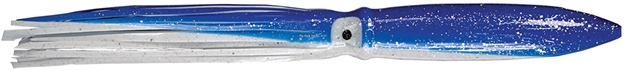 Picture of Sea Striker Bulbhead Squid Skirt, 9", Blue/White, 10/Pack