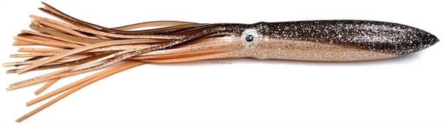 Picture of Sea Striker Bulbhead Squid Skirt, 9", Cedar Plug, 10/Pack